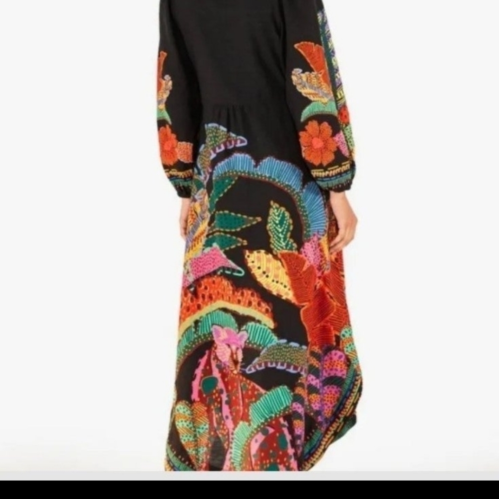Farm Rio Linen Maxidress - Picture 5 of 6
